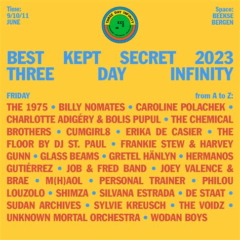 best kept secret festival 2023